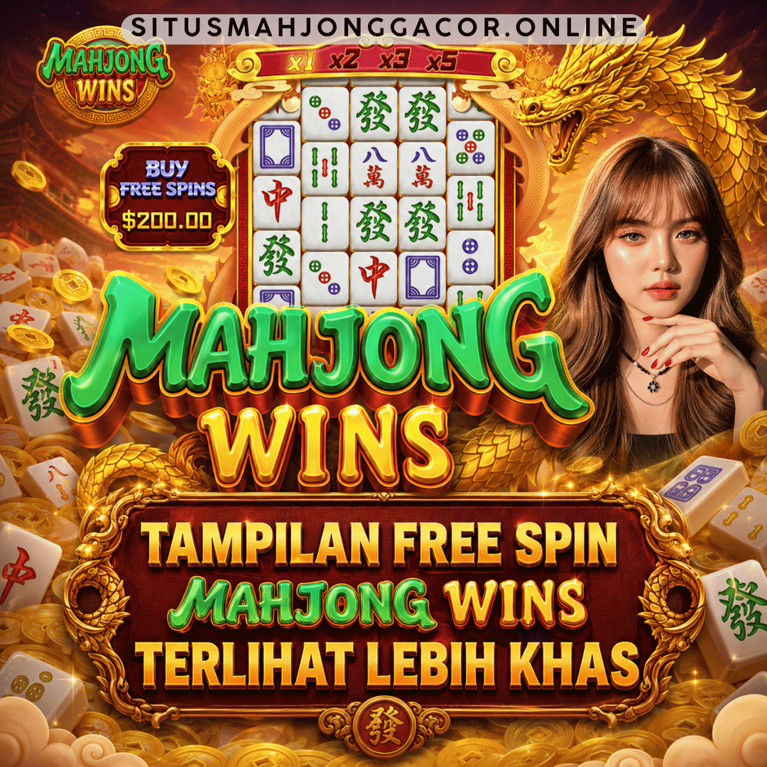 tampilan free spin Mahjong Wins
